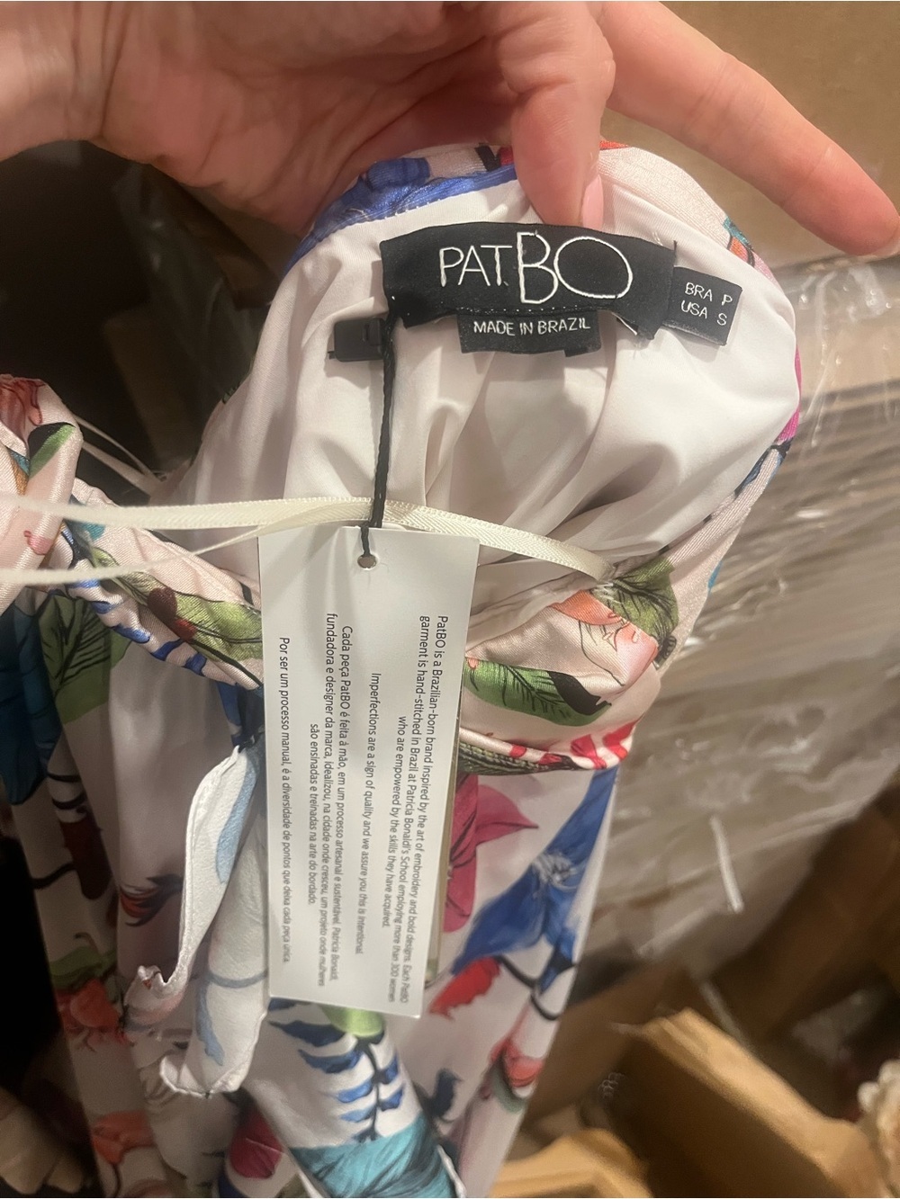 NWT PatBO Zamia Floral Maxi Dress- small - Picture 6 of 7